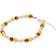 Pernille Corydon Amber Glow Bracelet - Silver/Multicolour