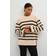 Kaffe KAcilla Knit Pullover Black Stripe