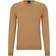 HUGO BOSS Botto with Embroidered Logo Sweater - Camel