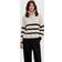 Selected Maline Ls Knit Half Zip - Black