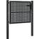 vidaXL Garden Gate Anthracite 105x125 cm Steel