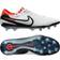 NIKE Tiempo Legend 10 Elite AG - White/Bright Crimson/Black