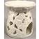 Geko Embossed Butterfly Oil Burner Candlestick