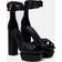 Balmain Ava Platform Sandaler - Sort