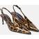 Dolce & Gabbana Polished calfskin slingbacks leo