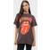 Rolling Stones Unisex T-Shirt Gotisk Text Band - Brun
