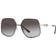 Michael Kors Frau Sunglass MK1127J Empire Butterfly Rahmenfarbe: Hellgold/Schwarz, Dunkelgrau