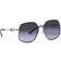 Michael Kors Frau Sunglass MK1127J Empire Butterfly Rahmenfarbe: Hellgold/Schwarz, Dunkelgrau