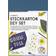 Folia Folia Stickkarton DIY Set, 25-teilig, unbedruckt