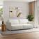 Serta Giles Ivory Sofa 91.7" 3 Seater