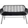 House Nordic Polyrattan mit Kissen mit Füßen Trieste - Noir Sofa