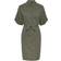 Pieces Skjortklänning pcVinsty SS Linen Shirt Dress Grön
