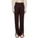 Jacquemus Brown Le Raphia 'Le Pantalon Tibau' Trousers 880 Dark Brown FR