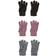 Name It Fingervantar nknMagic Gloves 3-pack Rosa 122/134