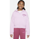 Nike Sportswear Trend Older Kids' Girls' Full-Zip Fleece Hoodie Pink