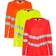 Engel Safety dame langærmet T-shirt Orange 9543-182