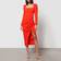 Self-Portrait Midi dress red