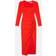 Self-Portrait Midi dress red