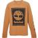 Timberland men's long-sleeve logo t-shirt orange