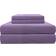 Micro Flannel 4-Piece Bed Sheet Purple (279.4x274.3cm)