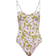 Tory Burch Printed Underwire One-Piece Swimsuit - Pink Bold Flowers