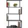 Homcom Modern S-Shaped 5 Tier Book Shelf 57.2"