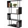 Homcom Modern S-Shaped 5 Tier Book Shelf 57.2"