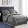 Sweet Home Collection Greek Key Bed Linen Grey (228.6x264.2cm)