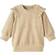 Name It Noya Velour Sweatshirt - Oxford Tan