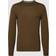 HUGO BOSS Botto Regular Fit Crew Knitted Jumper - Brown