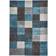 Think Rugs Brooklyn 646 Modern Grey, Blue 120x170cm