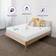 SHOPBEDDING Protector Zippered Mattress Cover White (203.2x152.4cm)