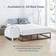 SHOPBEDDING Protector Zippered Mattress Cover White (203.2x152.4cm)
