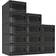 Meldevo Storage Bins Shoe Rack 13.1x5.5" 12pcs