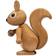 Spring Copenhagen Hazel Squirrel Prydnadsfigur 11.5cm