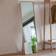 HJ Home Gallery Direct Kingham Oak Wood Cheval Floor Mirror