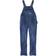 Carhartt Womens Relaxed Fit Multi Pocket Denim Bib Overal - Blue
