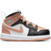 Nike Air Jordan 1 Mid TD - White/Black/ Light Madder Root