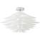 Lindby Rimon Loftlampe White Chrome Ø 50 cm Loftplafond