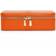 Wolf 1834 Maria Zip Jewelry Case Orange