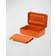 Wolf 1834 Maria Zip Jewelry Case Orange