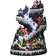 Konstsmide B/O Mechanical LED Ski Slope Multicolored Juleby 40cm