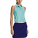 Under Armour Women's Playoff Sleeveless Polo - Blue Foam/White