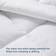 Bedsure All Season Down Alternative Bedspread White (223.5x223.5)