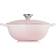 Le Creuset Signature Cast Iron Shell Pink med lock 4.1 L 26 cm