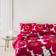 Marimekko Unikko Påslakan Röd, Vit (210x150cm)