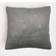 Sienna Plush Cushion Cover Gray (45.7x45.7cm)