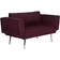 DHP Novogratz Leyla Loveseat Sofa 56" 2 Seater