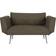 DHP Novogratz Leyla Loveseat Sofa 56" 2 Seater