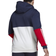 Adidas Essentials Colorblock Fleece Full-Zip Hoodie - Legend Ink/Scarlet